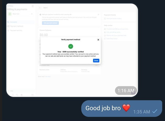 Facebook Ads - Visa OTP Bypass Tools 2025
